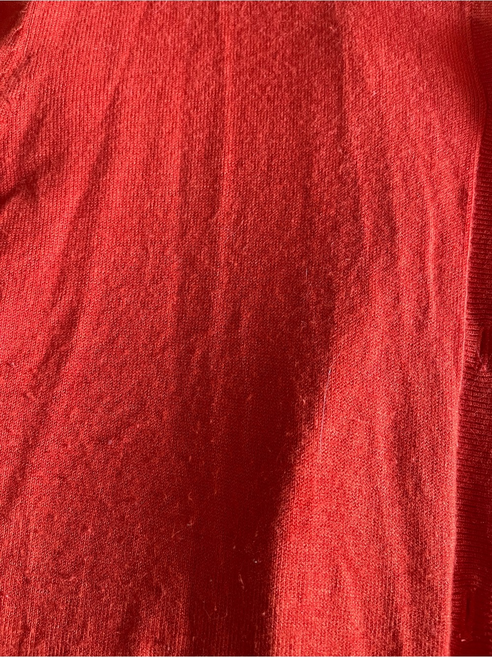 Orange Lightweight Button-Front Cardigan - Picture 5 of 8